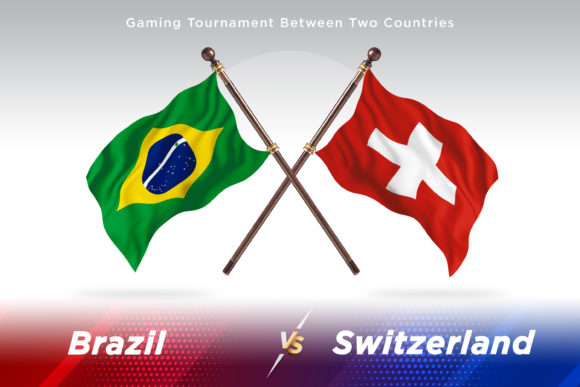 Brazil Versus Switzerland: A Visual Journey Through Their National Flags and the Power of Flag Illustrations