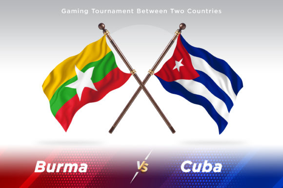 Burma Versus Cuba: A Comparative Flag Illustration for Designers and Educators