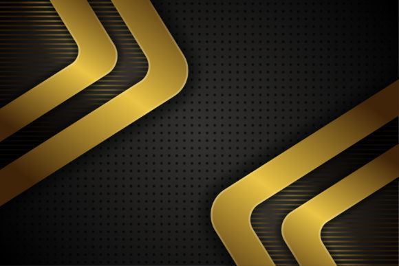 Triangle Gold Black Background: A Modern Design Element for Creative Projects